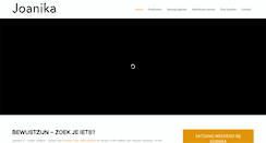 Desktop Screenshot of joanika.nl